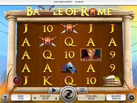 Battle Of Rome Slot Game