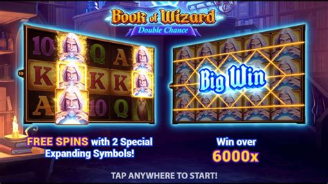 Book Of Wizard: Double Chance Slot Game