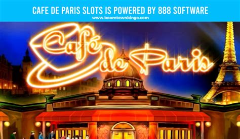 Cafe de Paris Slot Game