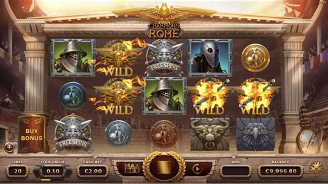 Champions of Rome Slot Game