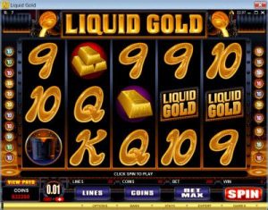 Read more about the article Liquid Gold Slot Game