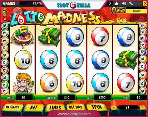 Lotto Madness Slot Game