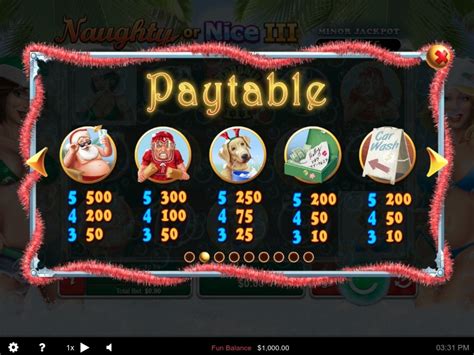 Naughty Or Nice 3 Slot Game